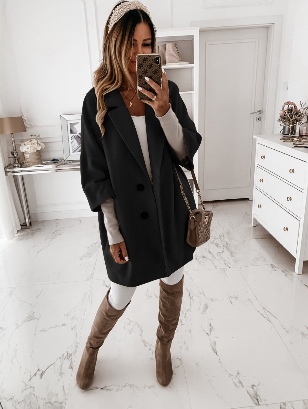 Selvianne – Manteau long élégant