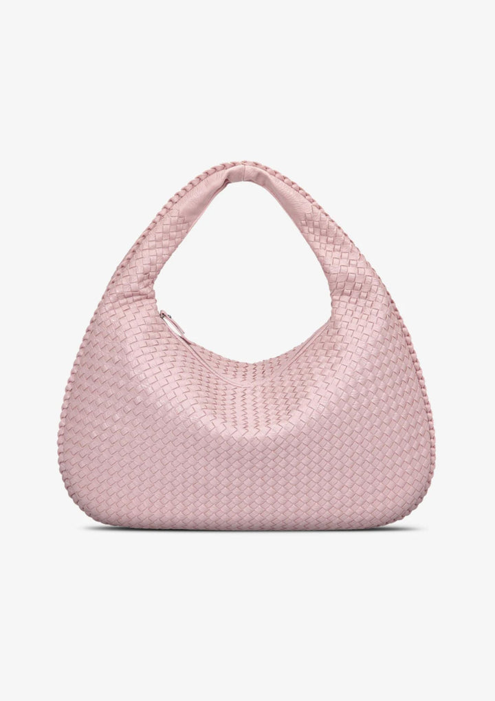 Solenya – Sac à main tissé en cuir vegan