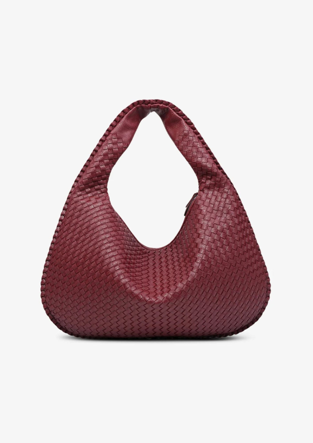 Solenya – Sac à main tissé en cuir vegan