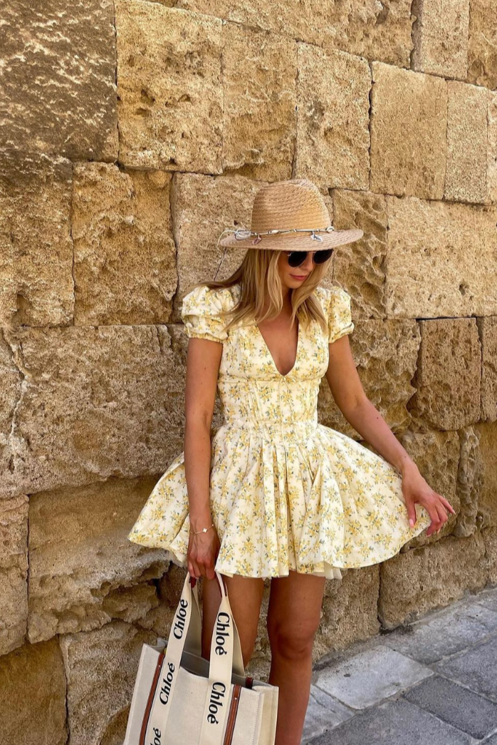 Talisia – Floral Mini Dress
