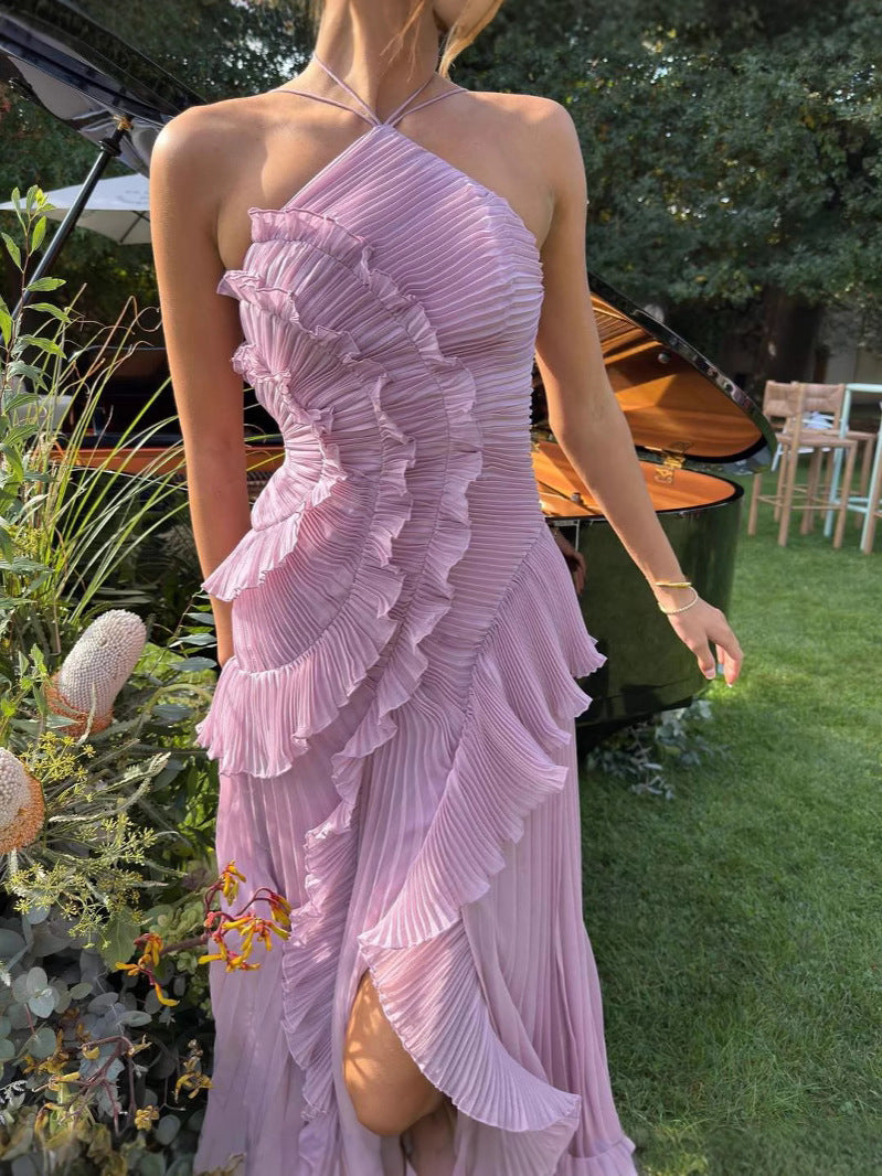 Aurelia – Speelse ruffle-jurk met klasse