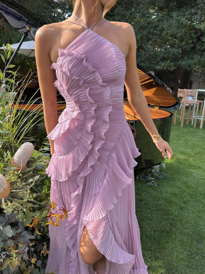 Aurelia – Speelse ruffle-jurk met klasse