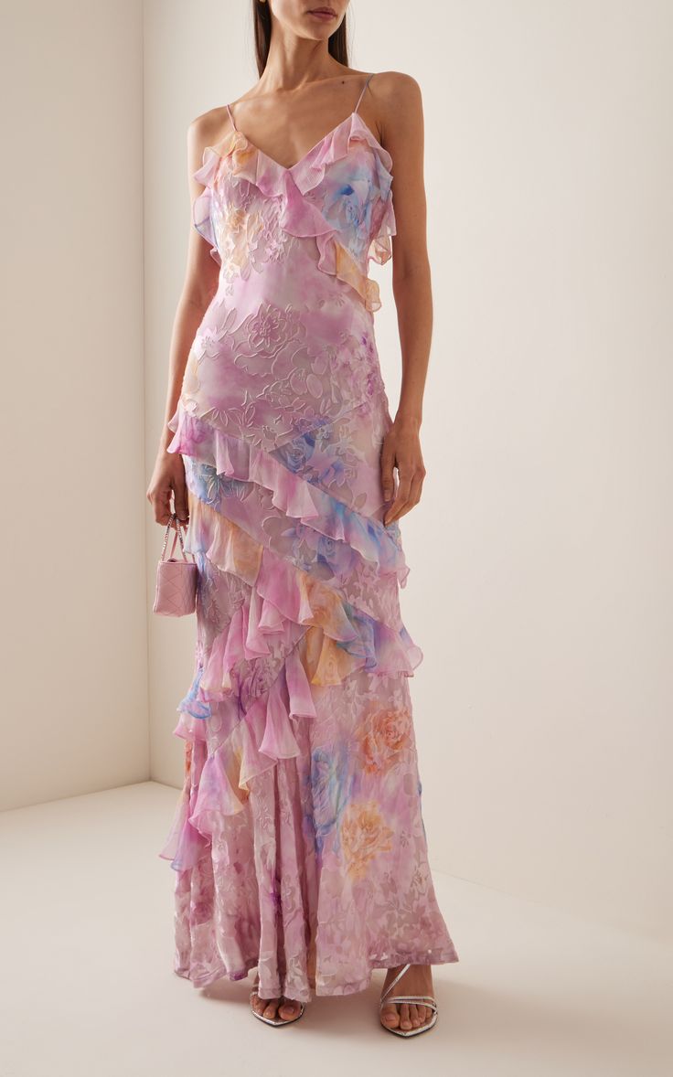 Aureline – Elegante Ruffle Jurk met Speelse Touch