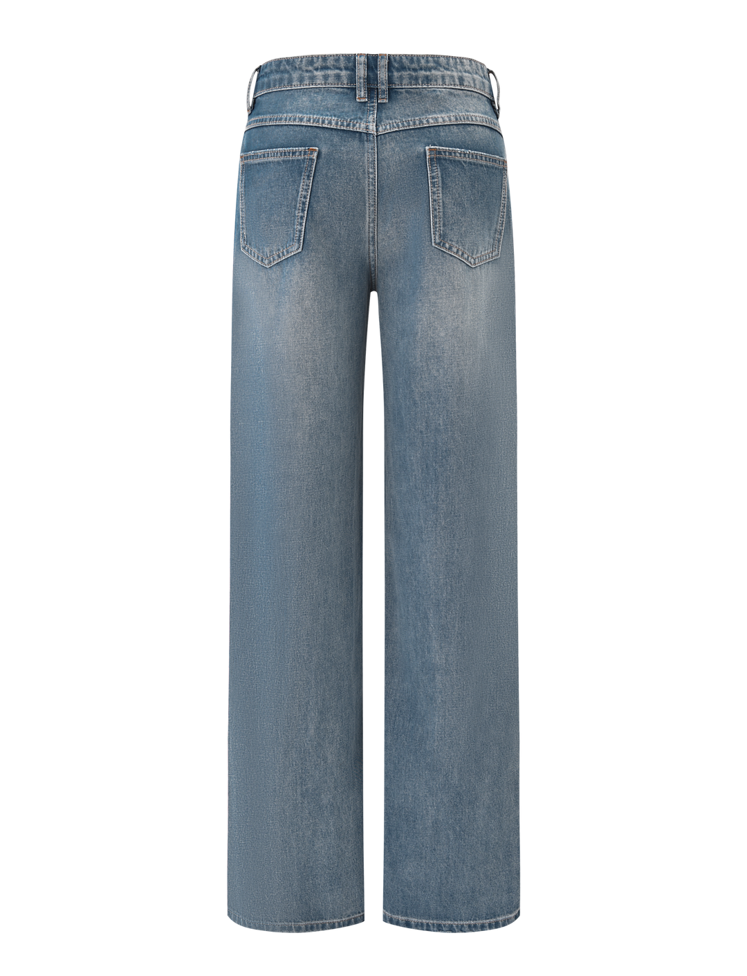 Maevin – Jean droit bleu moyen