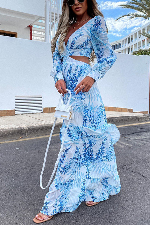 Solenne – Cut-out Maxi Dress with a Dreamy Look