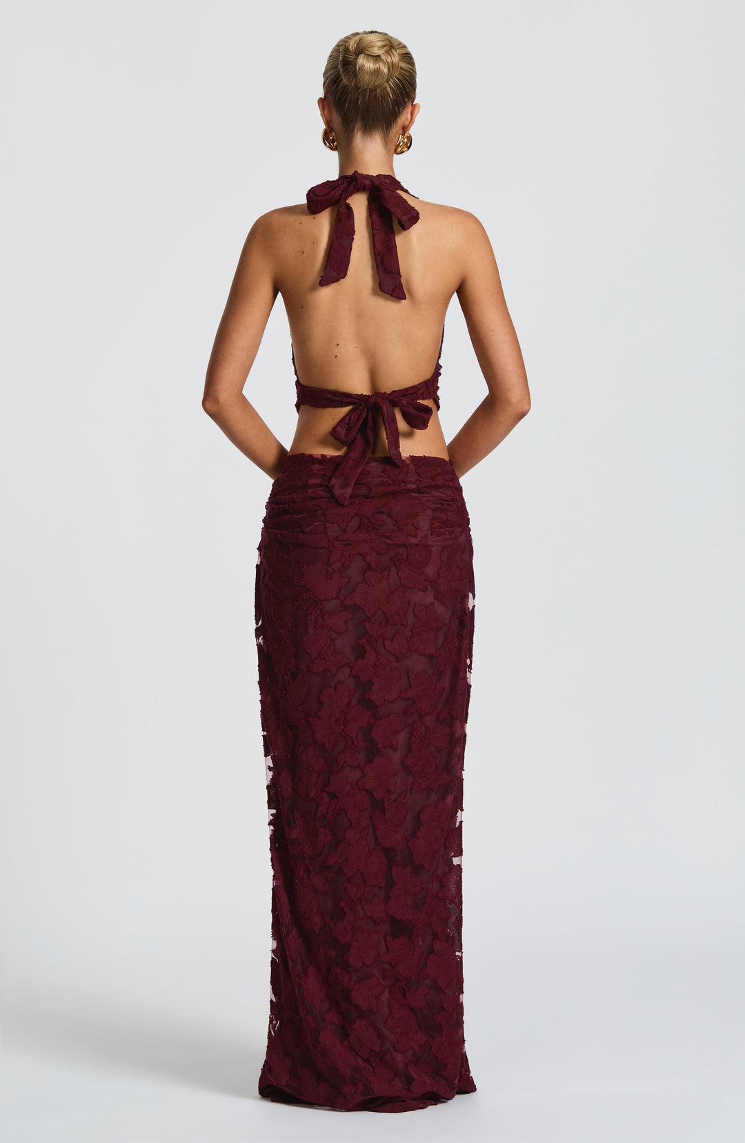 Naevina – Sheer bloemen co-ord set