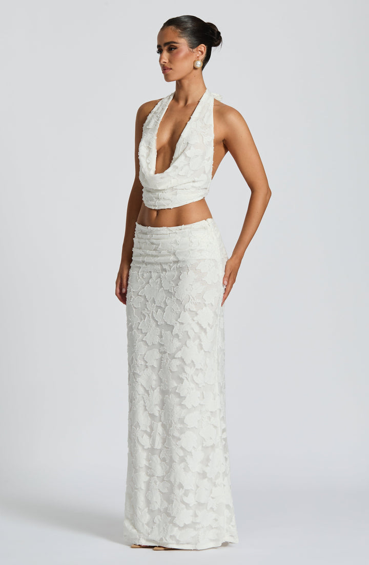Naevina – Sheer bloemen co-ord set