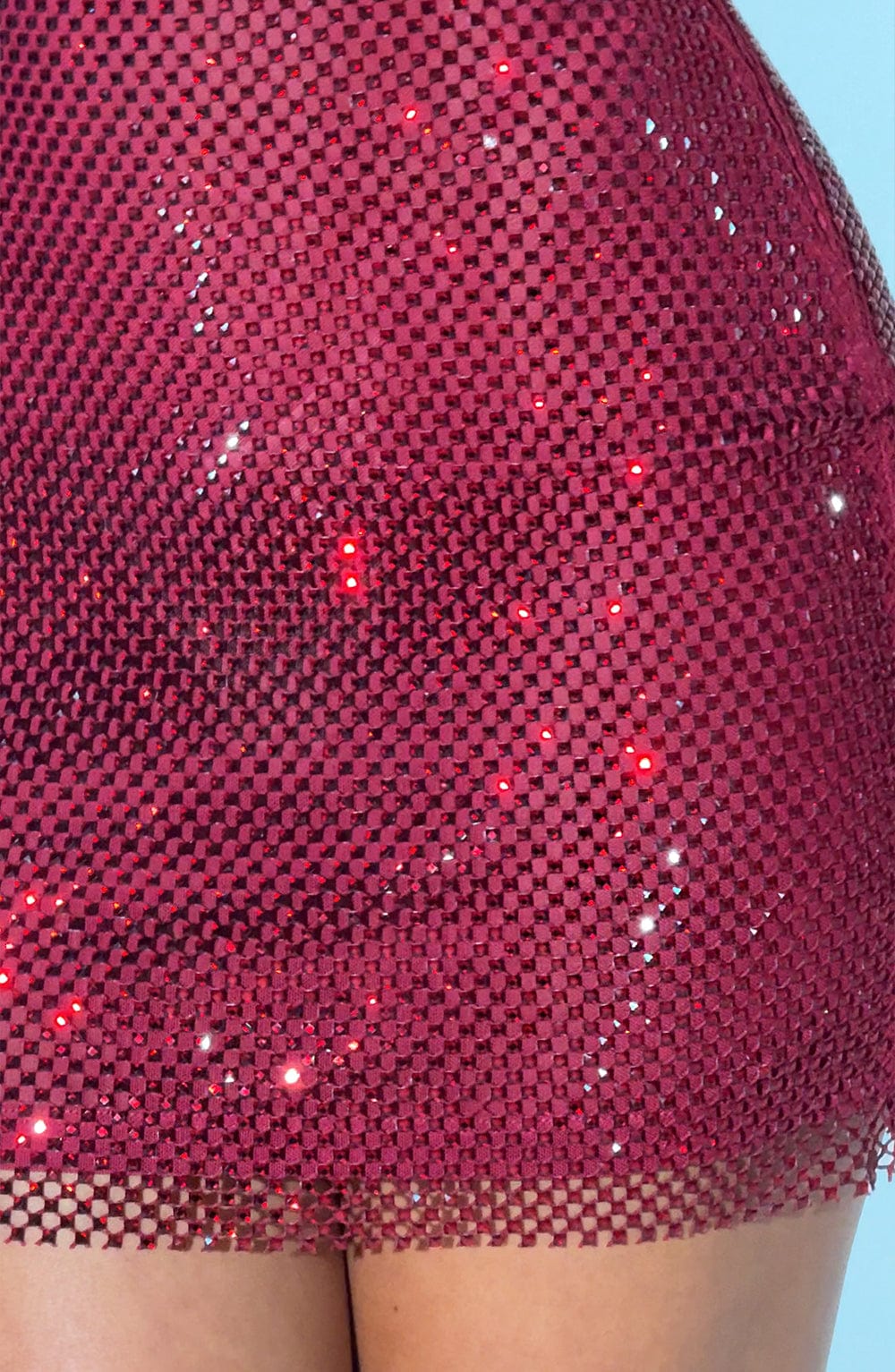Vivienne – Elegante mini glitterjurk