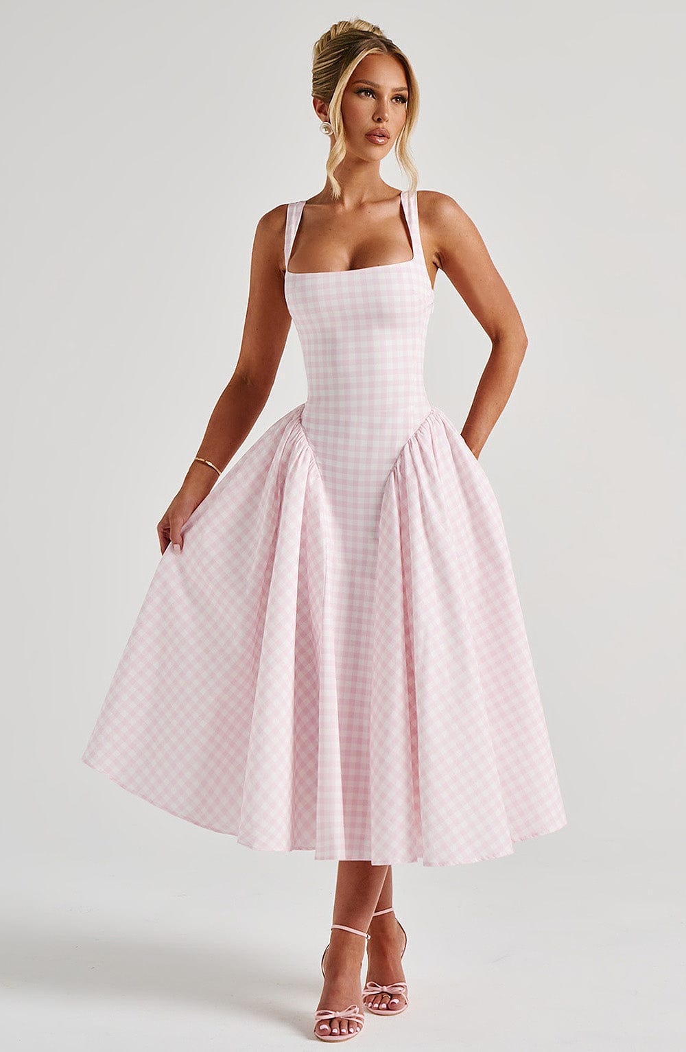 Aurevera – Romantische midi-jurk