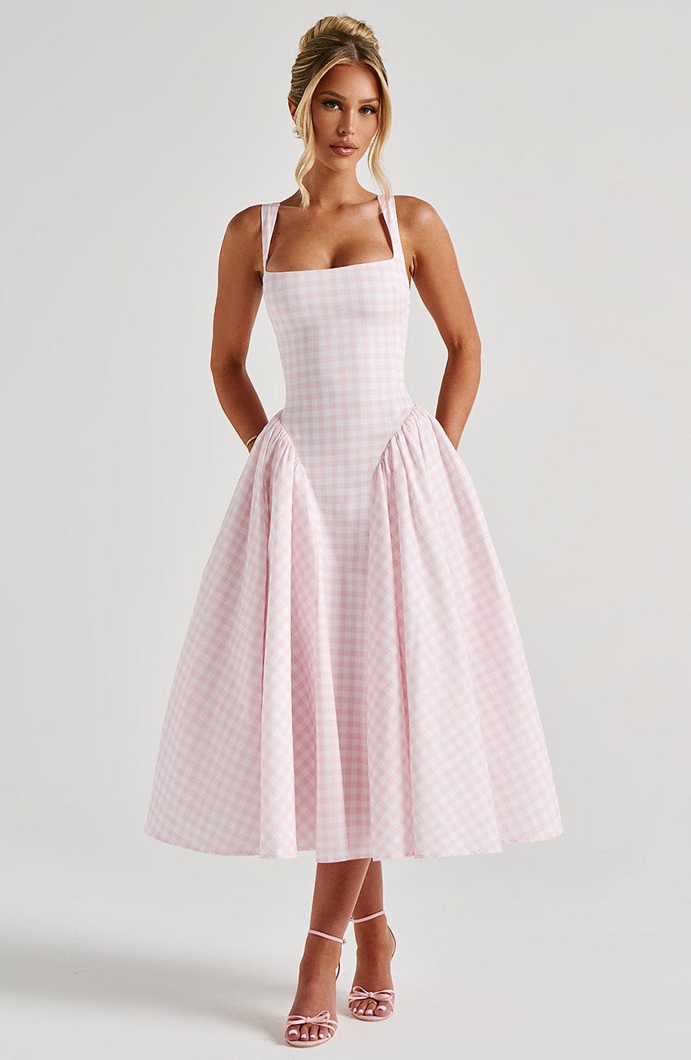 Aurevera – Romantische midi-jurk
