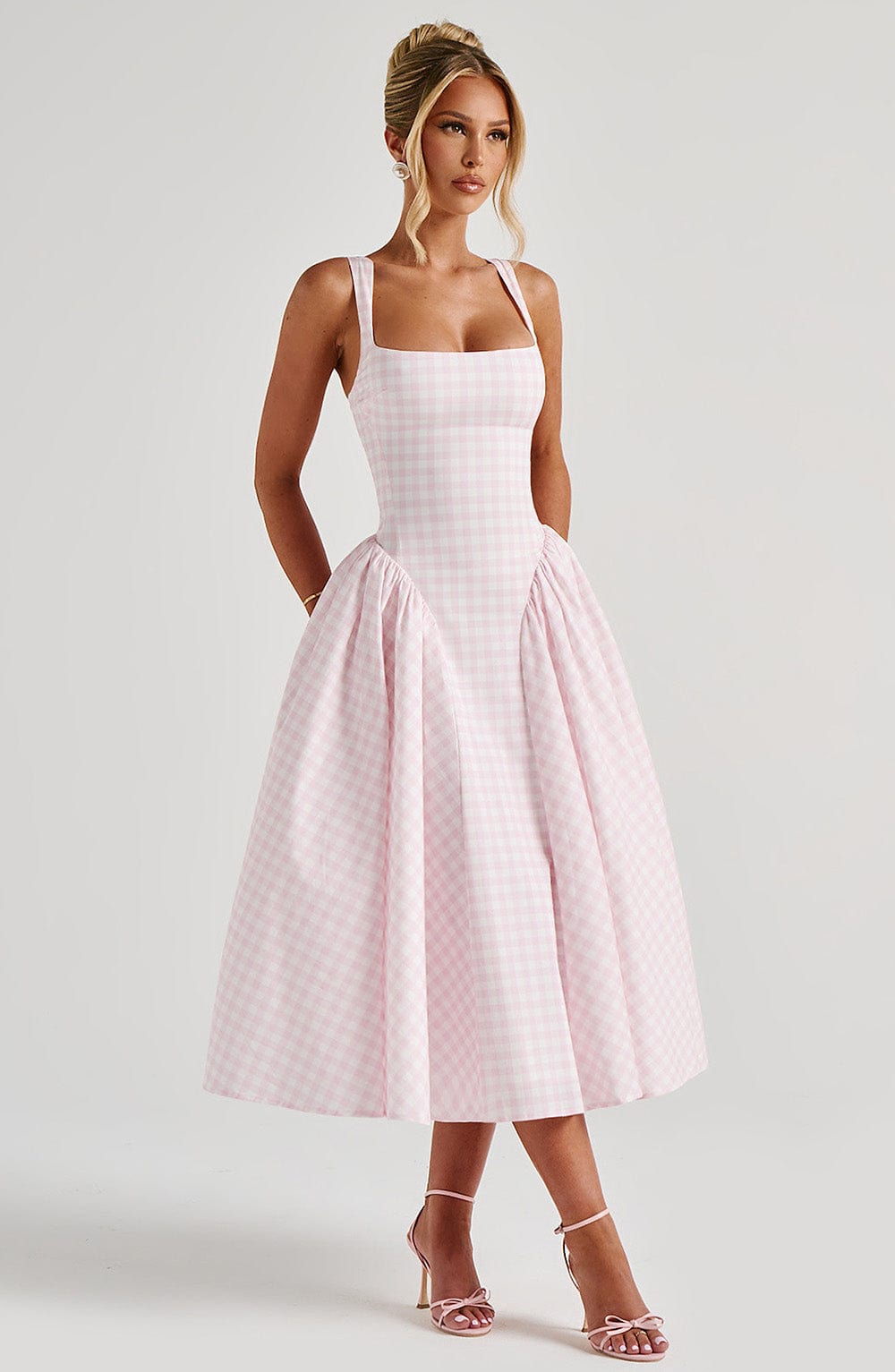 Aurevera – Romantische midi-jurk