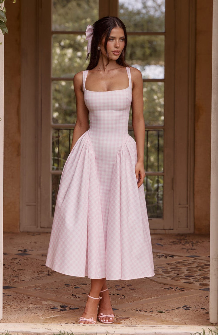 Aurevera – Romantische midi-jurk